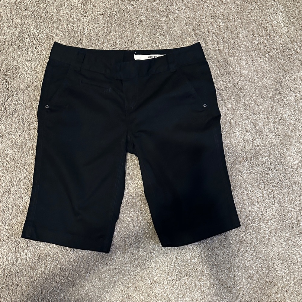 DKNY Women's Black Bermudas